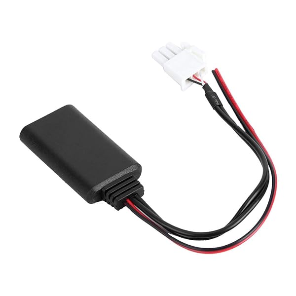 Qiilu Qiilu 3 Pin AUX Bluetooth Adapter for Honda GL1800 Goldwing Wireless Audio Stereo Music Cable - View 10 of 10