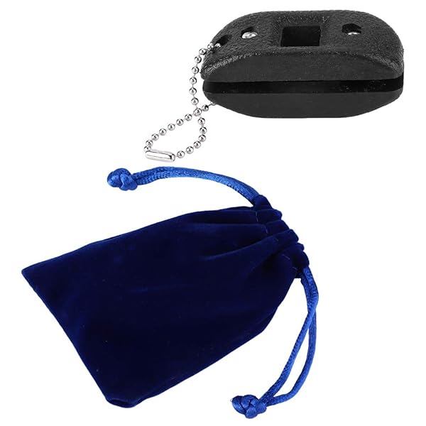 Hand Skate Sharpener Tool - Portable Black Sand Ice Skate Blade Sharpener with Bag for Smoother Performance