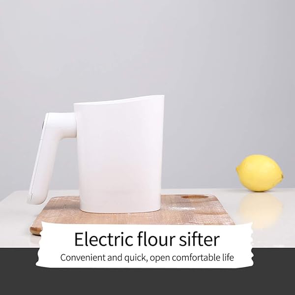 ANNCARY ANNCARY Battery Operated Electric Flour Sifter Handheld Cooking Tool for Baking Easy to Clean Ergonomic Design - View 8 of 10
