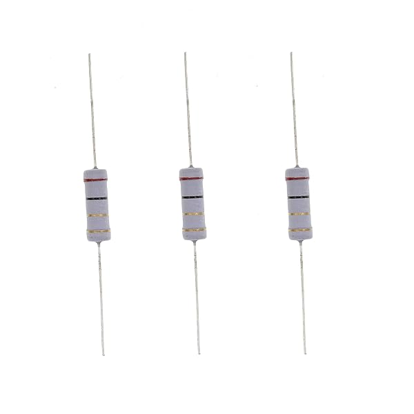 HUABAN 20PCS 3W 2R 2.0 Ohm 5% Metal Oxide Film Resistors for Reliable Performance