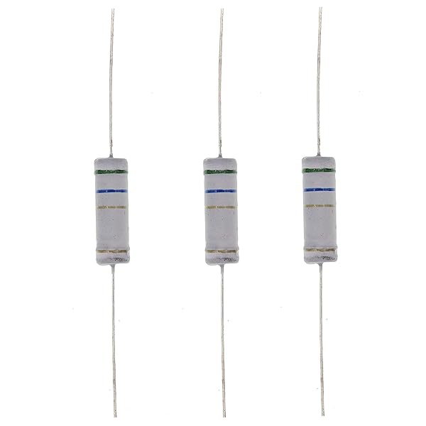 HUABAN HUABAN 10PCS 5W 5R6 5.6 Ohm 5 Percent Metal Oxide Film Resistor High Quality Durable Components - View 2 of 2
