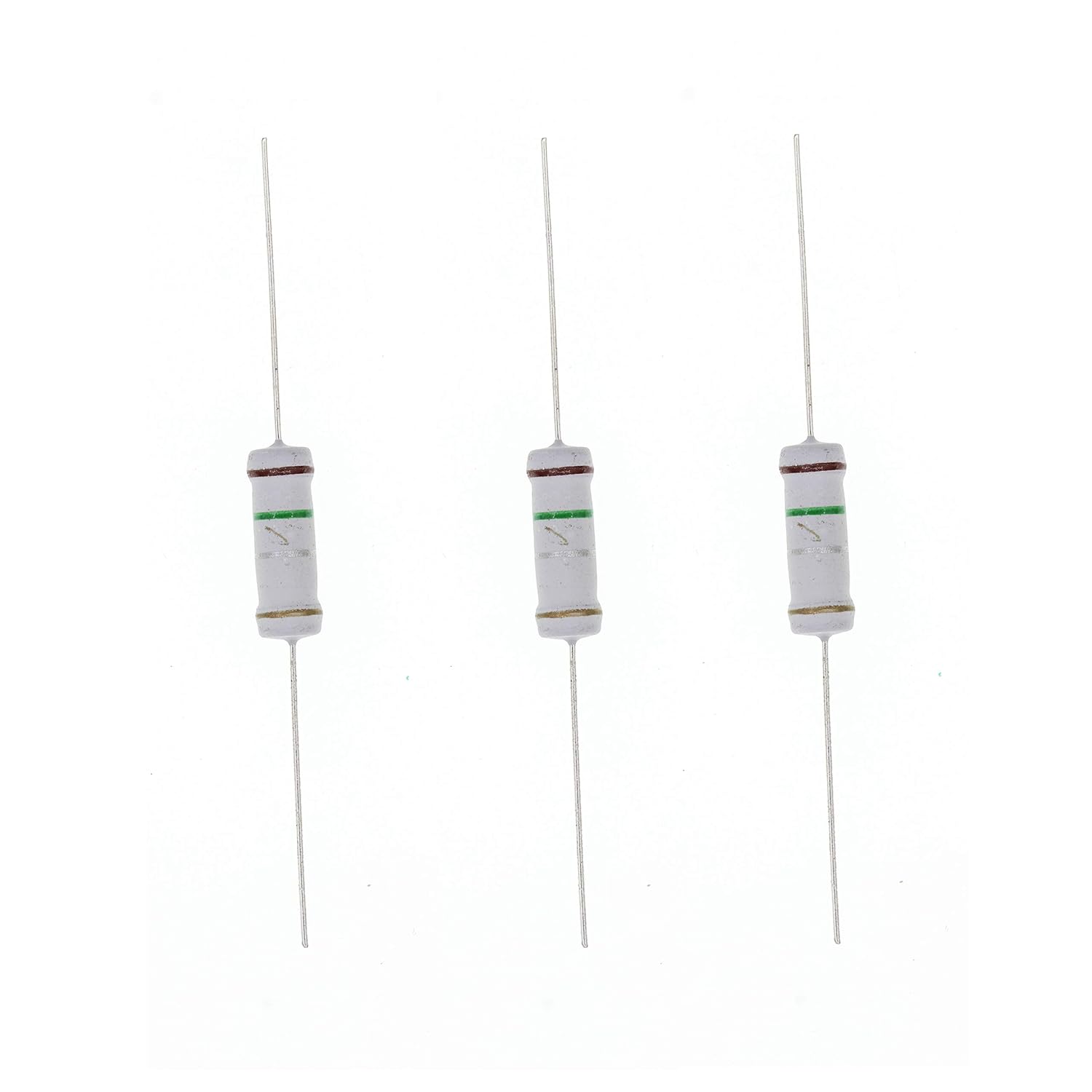 HUABAN HUABAN 20PCS 3W 0.1 Ohm 5% Metal Oxide Film Resistors for Reliable Performance and Durability - View 5 of 9