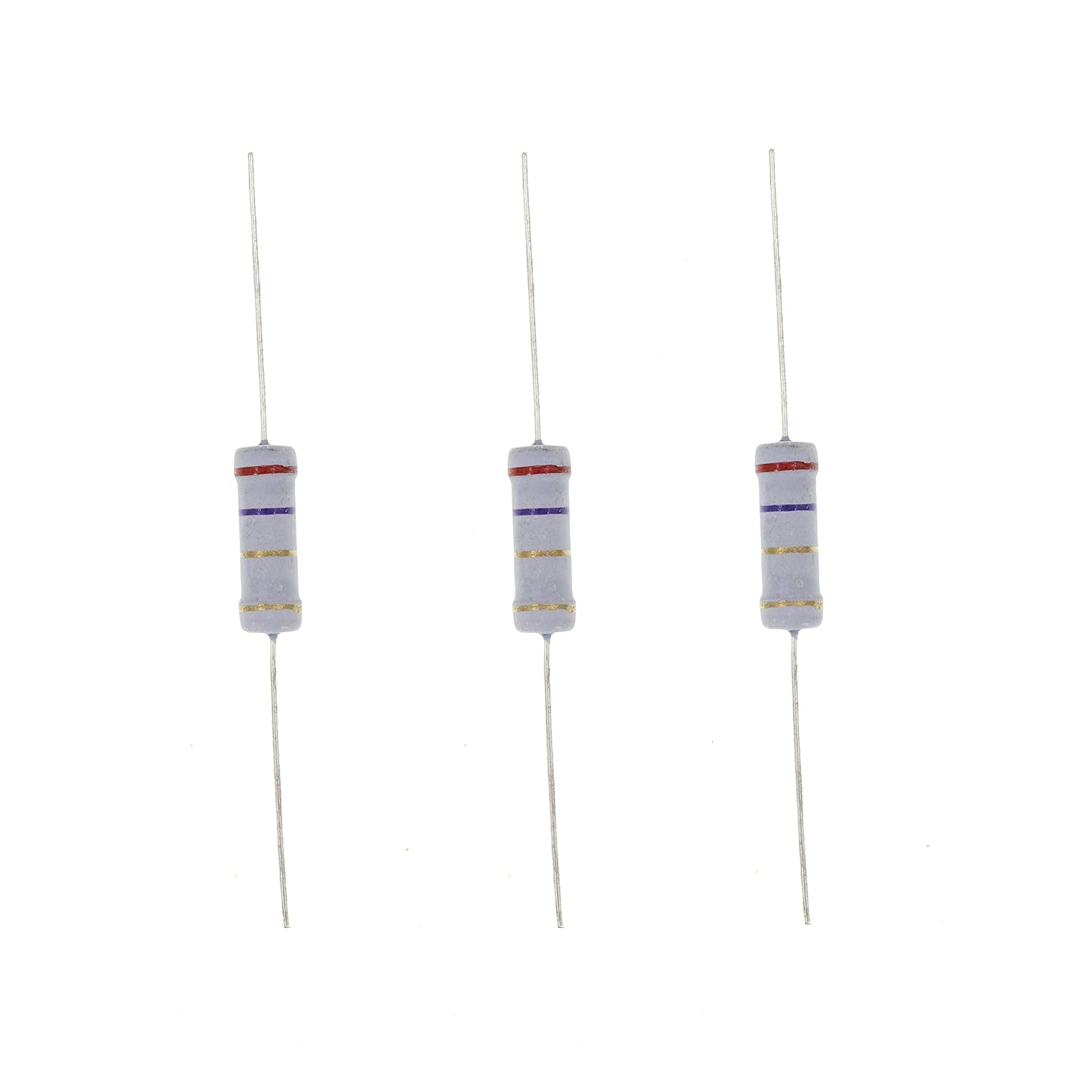 HUABAN HUABAN 20PCS 3W 0.1 Ohm 5% Metal Oxide Film Resistors for Reliable Performance and Durability - View 8 of 9