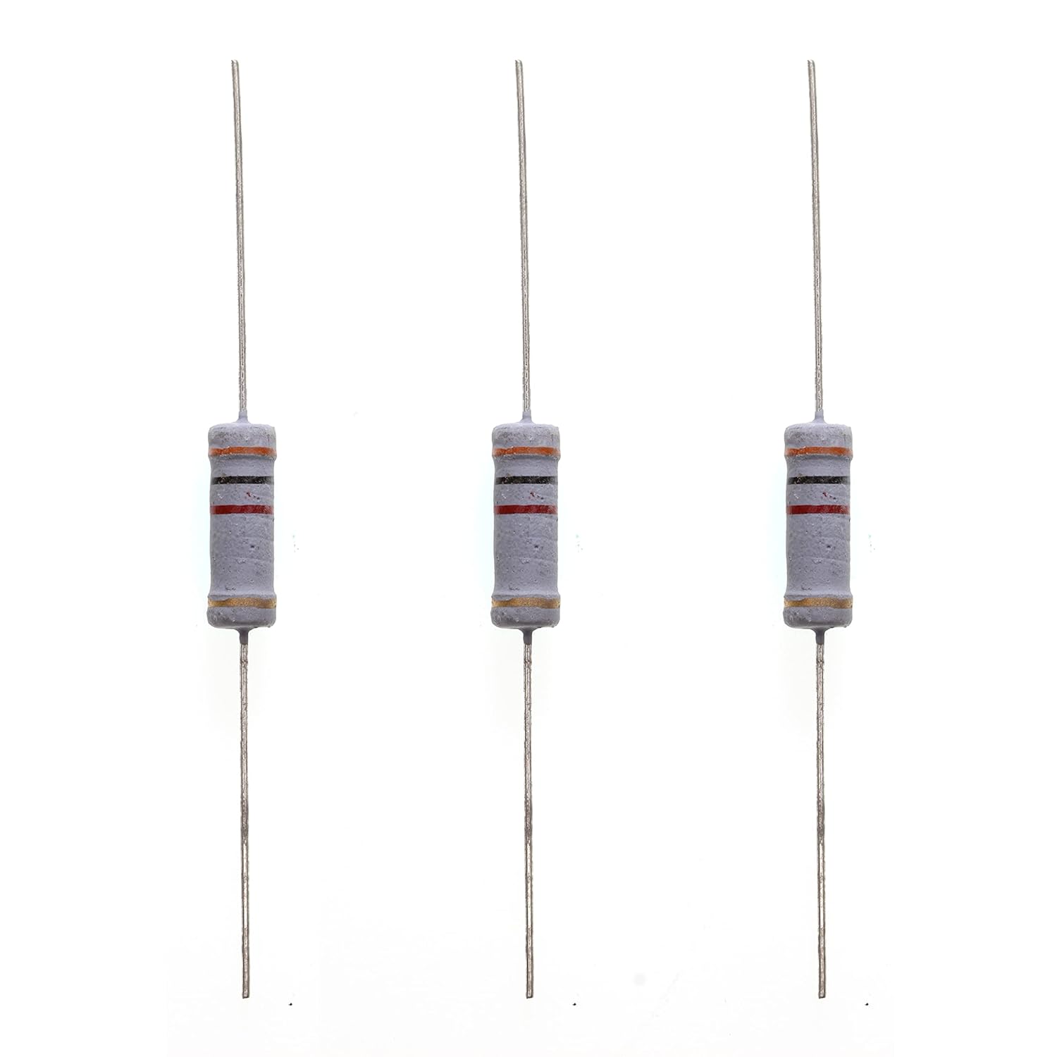 HUABAN HUABAN 20PCS 3W 0.1 Ohm 5% Metal Oxide Film Resistors for Reliable Performance and Durability - View 9 of 9