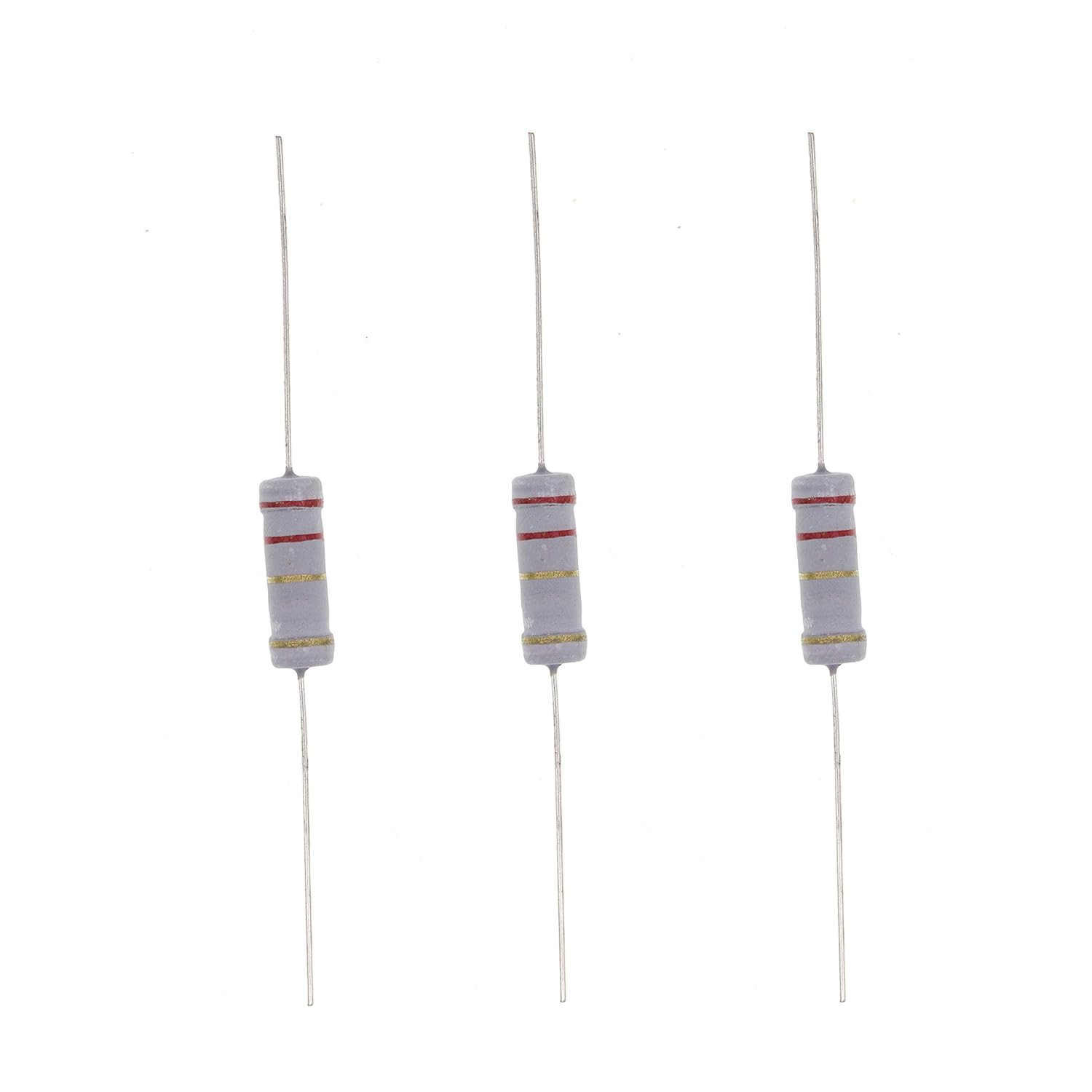 HUABAN HUABAN 20PCS 3W 1R2 1.2 Ohm 5 Percent Metal Oxide Film Resistor for Reliable Performance - View 2 of 9