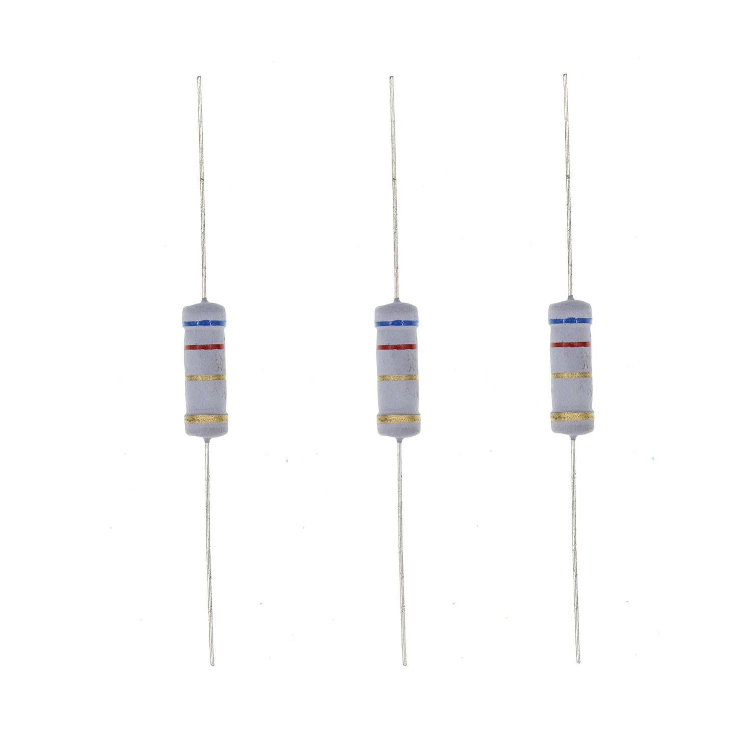HUABAN HUABAN 20PCS 3W 1R2 1.2 Ohm 5 Percent Metal Oxide Film Resistor for Reliable Performance - View 3 of 9