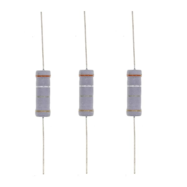 HUABAN HUABAN 10PCS 5W 0.39 Ohm 5 Percent Metal Oxide Film Resistor for Reliable Performance and Durability - View 2 of 2