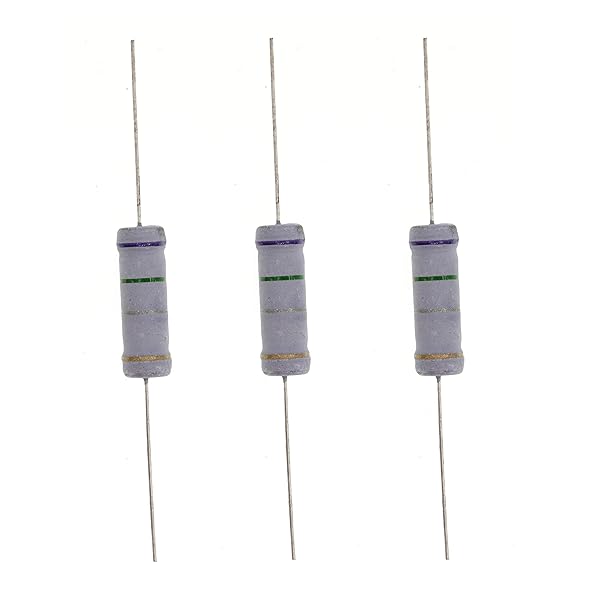 HUABAN HUABAN 10PCS 5W 0.75 Ohm 5 Percent Metal Oxide Film Resistors for Reliable Performance - View 2 of 2