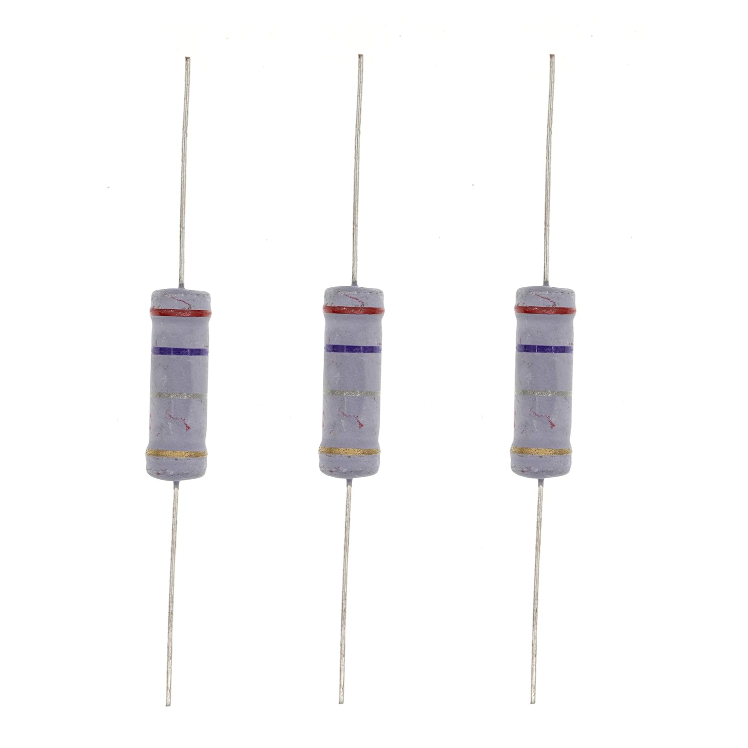 HUABAN HUABAN 10PCS 5W 2R4 2.4 Ohm 5 Percent Metal Oxide Film Resistor for Reliable Performance - View 5 of 9