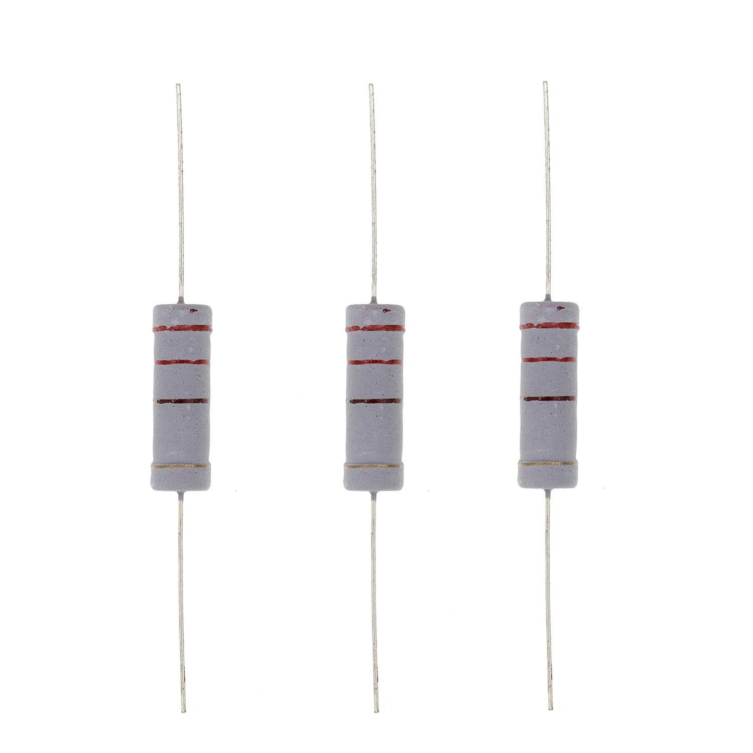 HUABAN HUABAN 10PCS 5W 2R4 2.4 Ohm 5 Percent Metal Oxide Film Resistor for Reliable Performance - View 8 of 9