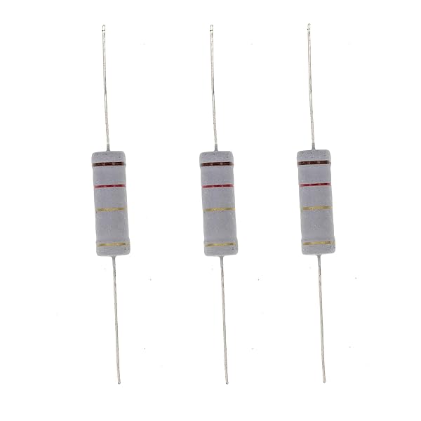 HUABAN HUABAN 10PCS 5W 1R2 1.2 Ohm 5 Percent Metal Oxide Film Resistor for Reliable Performance - View 2 of 2