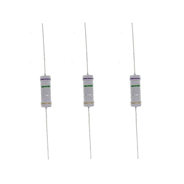 HUABAN 20PCS 3W 0.75 Ohm 5 Percent Metal Oxide Film Resistors for Reliable Performance