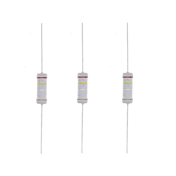 HUABAN HUABAN 20PCS 3W 0.24 Ohm 5% Metal Oxide Film Resistors for Reliable Performance and Durability - View 2 of 2