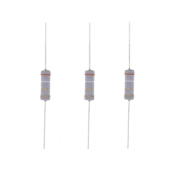 HUABAN 20PCS 3W 3R9 3.9 Ohm 5 Percent Metal Oxide Film Resistor for Reliable Circuit Performance