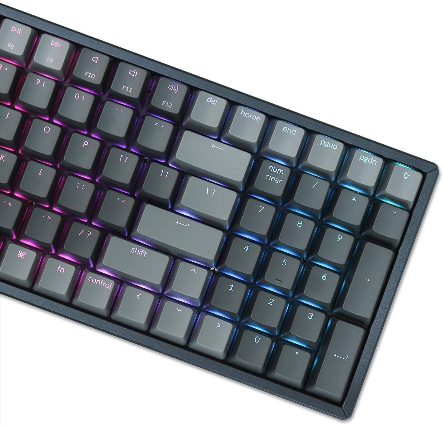 Keychron Keychron K4 V2: Compact Wireless Gaming Mechanical Keyboard with RGB, Gateron Brown Switches & Aluminum Frame for Mac/Windows - View 7 of 9