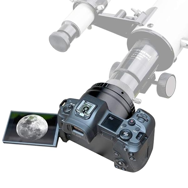 starboosa "Starboosa Telescope Camera Adapter for Canon EOS R - 1.25" T Adapter for Prime Focus Photography" - View 7 of 10