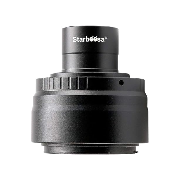 starboosa "Starboosa Telescope Camera Adapter for Canon EOS R - 1.25" T Adapter for Prime Focus Photography" - View 9 of 10