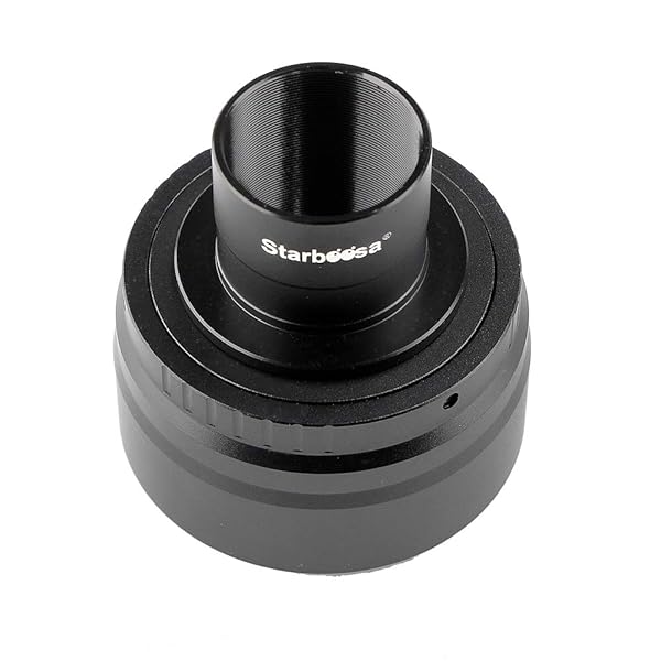 starboosa "Starboosa Telescope Camera Adapter for Canon EOS R - 1.25" T Adapter for Prime Focus Photography" - View 10 of 10