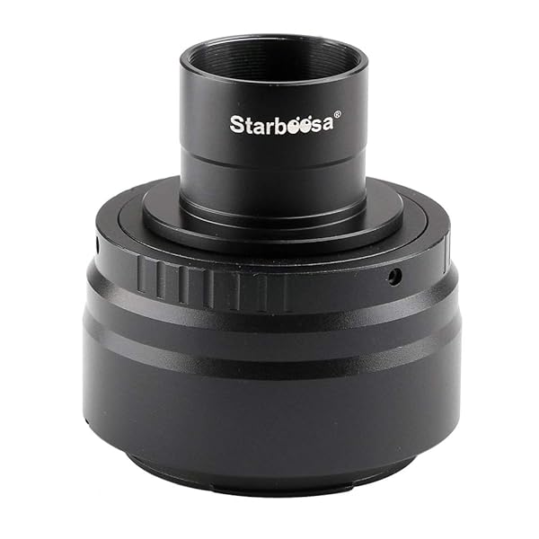 starboosa "Starboosa Telescope Camera Adapter for Canon EOS R - 1.25" T Adapter for Prime Focus Photography" - View 3 of 10