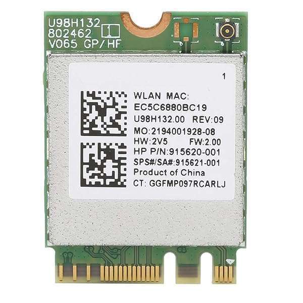 RTL8821CE High-Speed 802.11 A/B/N/AC Network Card for Laptops & Desktops - Win7/8/10 Compatible