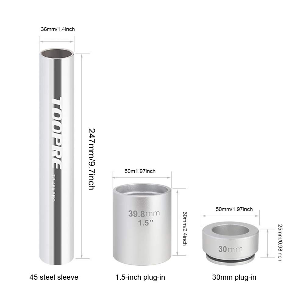 CALIDAKA CALIDAKA 3pcs Bike BB Tool Set - Aluminum Alloy Fork Setter & Crown Race Installer for Easy Bicycle Repairs - View 2 of 9