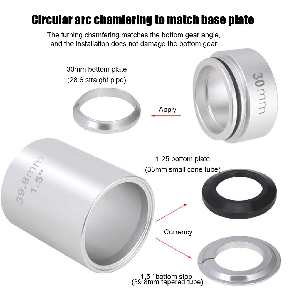 CALIDAKA CALIDAKA 3pcs Bike BB Tool Set - Aluminum Alloy Fork Setter & Crown Race Installer for Easy Bicycle Repairs - View 5 of 9