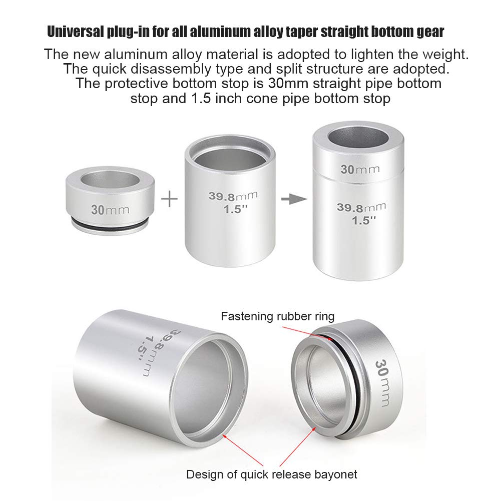 CALIDAKA CALIDAKA 3pcs Bike BB Tool Set - Aluminum Alloy Fork Setter & Crown Race Installer for Easy Bicycle Repairs - View 6 of 9