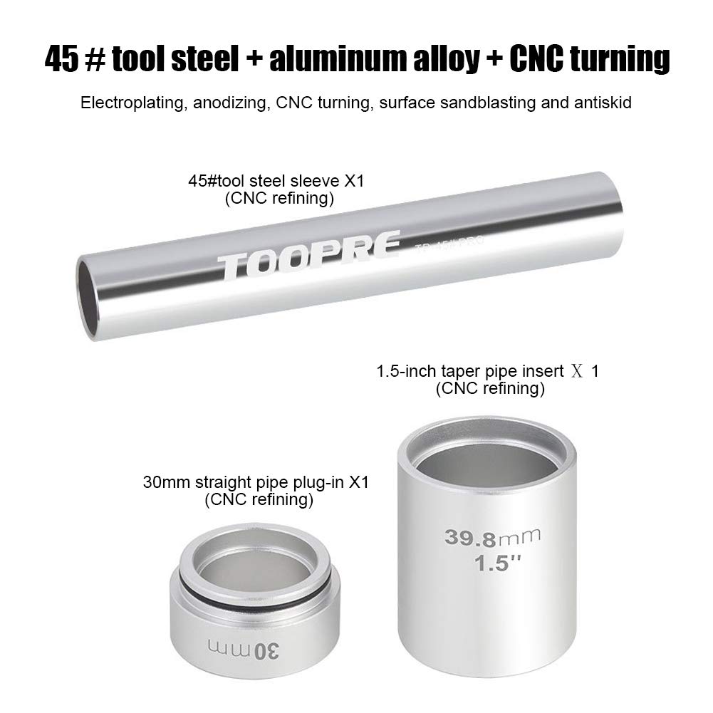 CALIDAKA CALIDAKA 3pcs Bike BB Tool Set - Aluminum Alloy Fork Setter & Crown Race Installer for Easy Bicycle Repairs - View 7 of 9