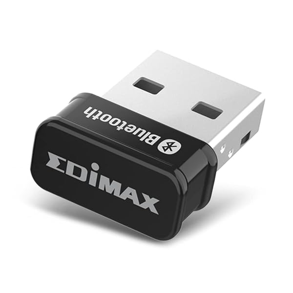 Edimax Edimax BT 5.0 EDR Nano USB Bluetooth Adapter for PC - Fast Transfer, Plug-n-Play for Win 10/11 & Linux/Mint 21