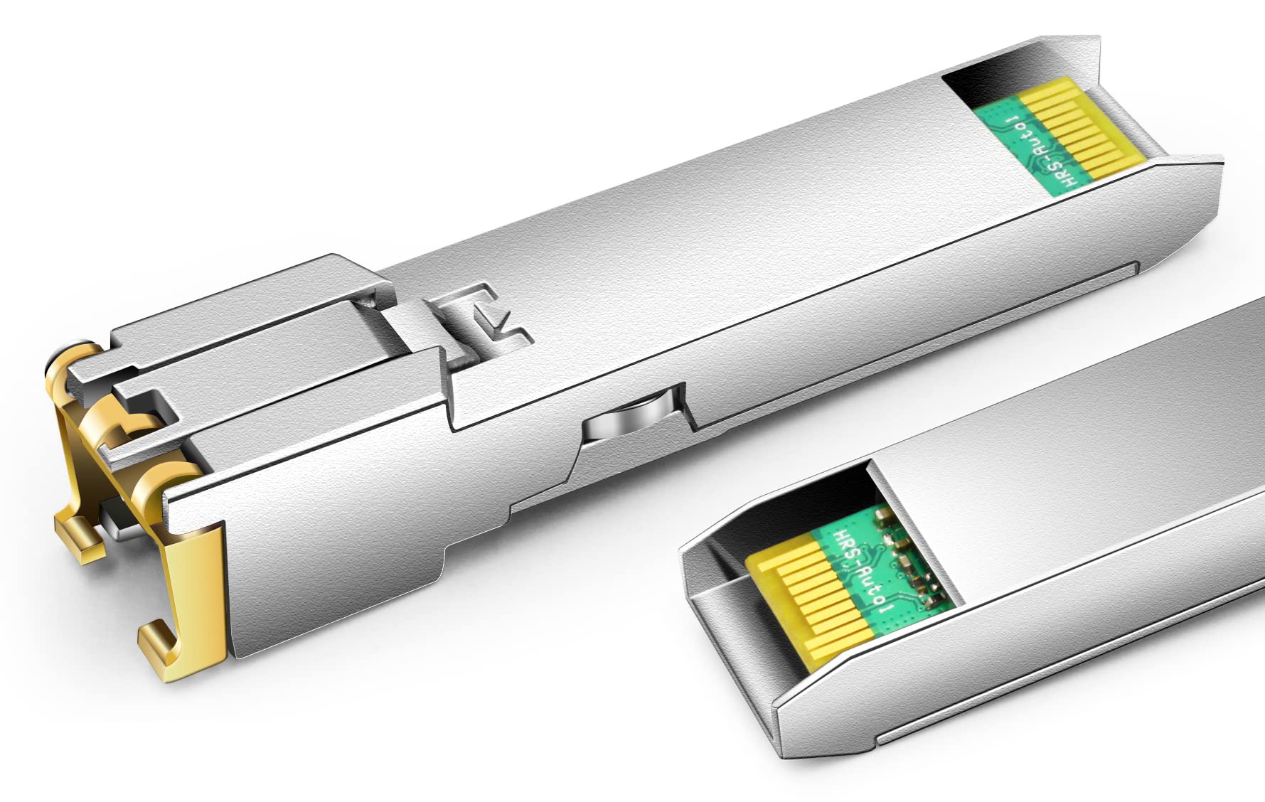 SFP to RJ45 Transceiver Module Pack of 4 for HPE Procurve J8177C J8177B Aruba J8177D JL747A 1000BASE-T Copper 100m - View 5 of 7