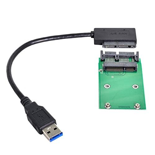 cablecc Buy Cablecc USB 3.0 to mSATA 50Pin SSD & Micro SATA Adapter - Fast Data Transfer & Easy Installation - View 3 of 5