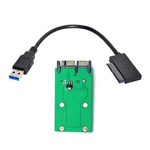 cablecc Buy Cablecc USB 3.0 to mSATA 50Pin SSD & Micro SATA Adapter - Fast Data Transfer & Easy Installation - View 4 of 5
