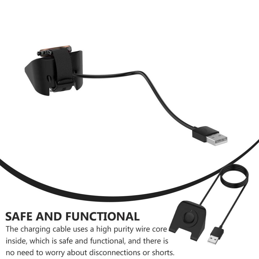 Hemobllo Hemobllo Smartwatch Charging Dock Cables for Fossil Gen 4 and Gen 5 Black Fast Charging Solution - View 6 of 9