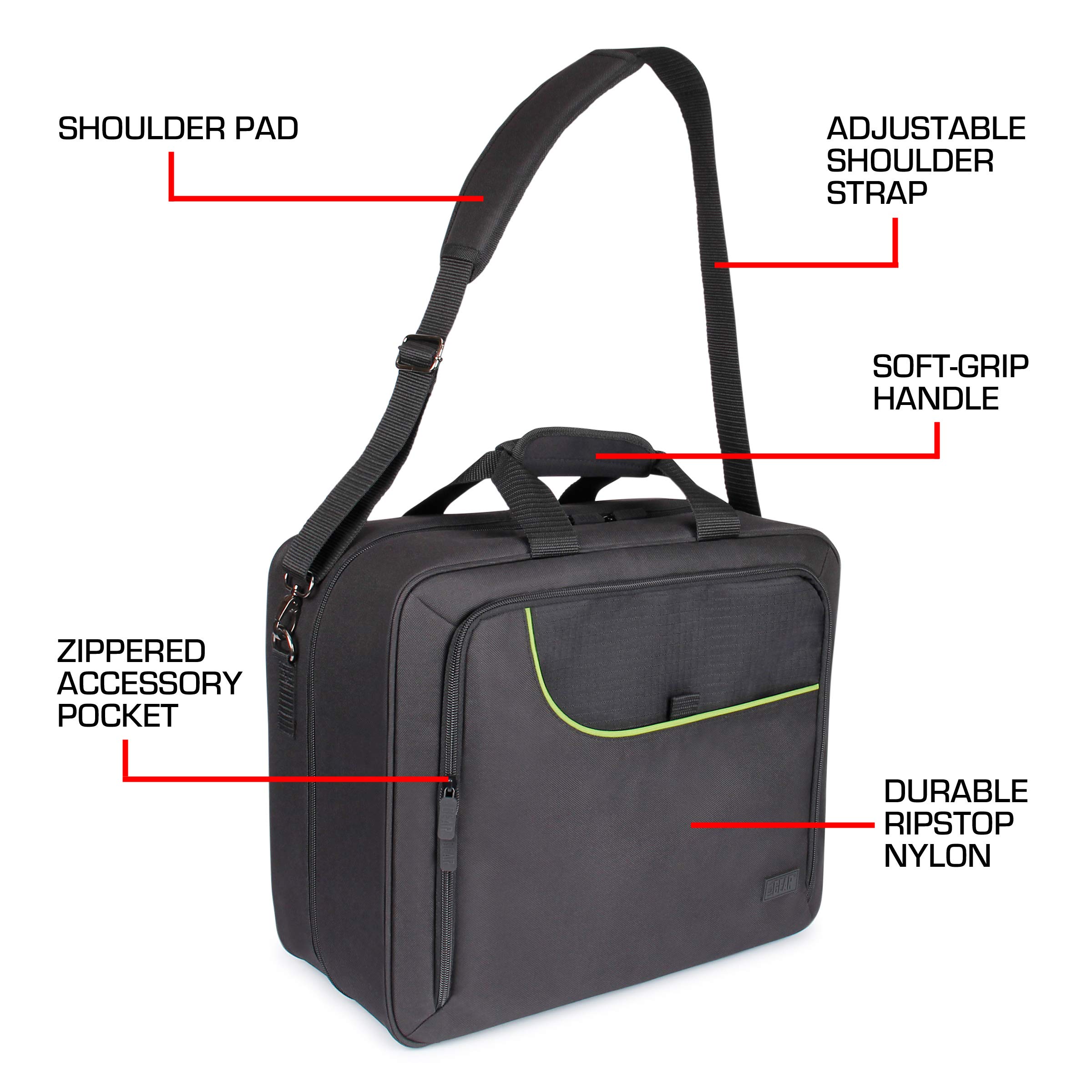 USA Gear USA Gear Xbox Series X Carrying Case: Ultimate Travel Case for Console, Controller & Accessories - View 6 of 9
