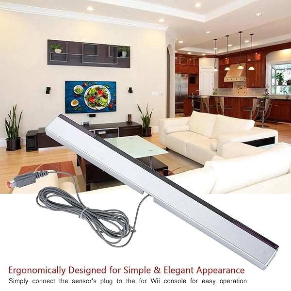 Demeras Demeras Wired IR Receiver Sensor Bar for Wii & Wii U - Reliable Infrared Signal Stand - View 5 of 10