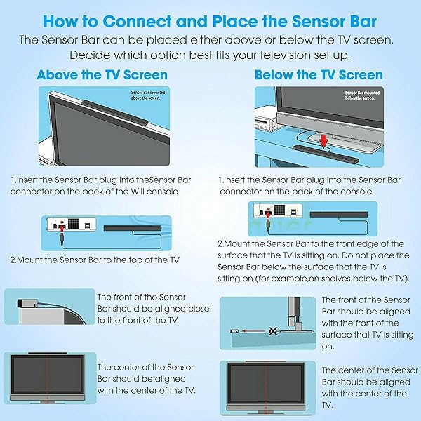 Demeras Demeras Wired IR Receiver Sensor Bar for Wii & Wii U - Reliable Infrared Signal Stand - View 8 of 10