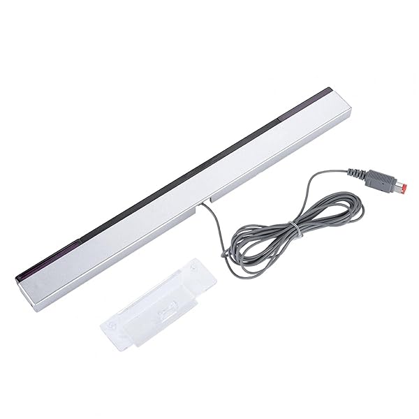 Demeras Demeras Wired IR Receiver Sensor Bar for Wii & Wii U - Reliable Infrared Signal Stand