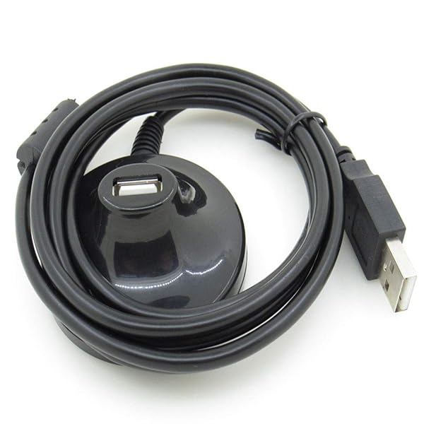 ezonpinzv PZV USB WiFi Adapter Extension Cable Desktop Vertical Base Cradle for USB2.0 Wireless Network Adapter and Antenna - View 4 of 7