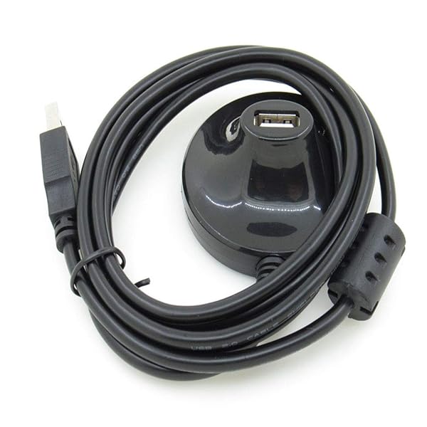 ezonpinzv PZV USB WiFi Adapter Extension Cable Desktop Vertical Base Cradle for USB2.0 Wireless Network Adapter and Antenna - View 5 of 7