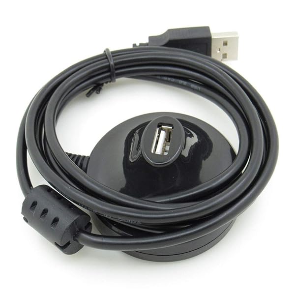 ezonpinzv PZV USB WiFi Adapter Extension Cable Desktop Vertical Base Cradle for USB2.0 Wireless Network Adapter and Antenna - View 6 of 7