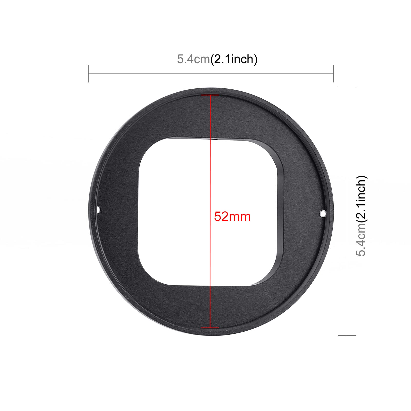 PULUZ 52mm UV Lens Filter Adapter Ring for GoPro Hero11 Hero10 Hero9 Black Series - View 2 of 7