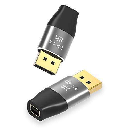 cablecc Cablecc Mini DisplayPort 1.4 Adapter: 8K 60Hz Ultra-HD for PC, Laptop & TV - 4K 144Hz Support - View 4 of 6