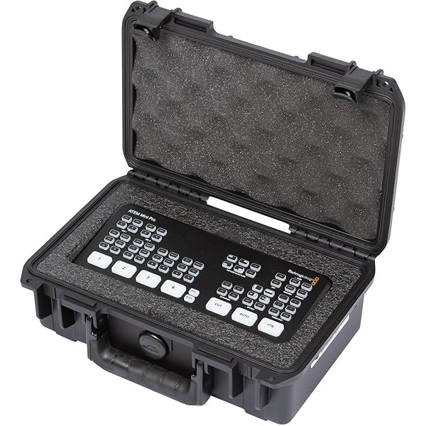 SKB SKB iSeries 3I-10063ATM Case for Blackmagic ATEM Mini & Mini Pro - Ultimate Protection - View 7 of 10