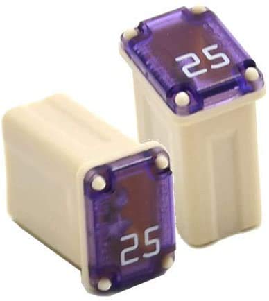 TAITONG 25 Pack Multi Color Micro Cartridge Fuses 15-40 Amp MCASE Type for Cars SUVs and Trucks - View 5 of 7