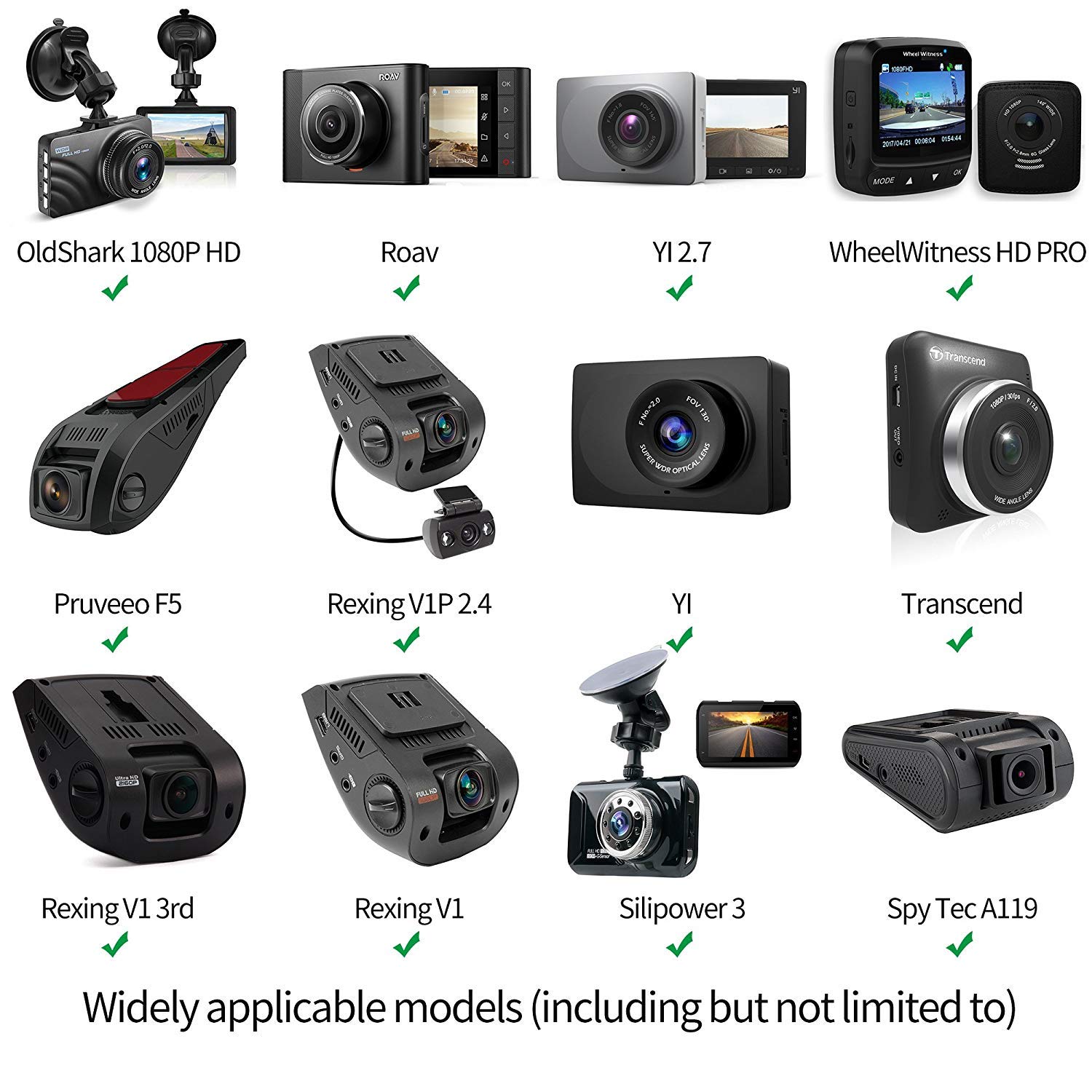 iSaddle Dash Cam Sun Visor Mount Holder Compatible with Various Brands for Optimal On-Dash Camera Performance - View 7 of 8