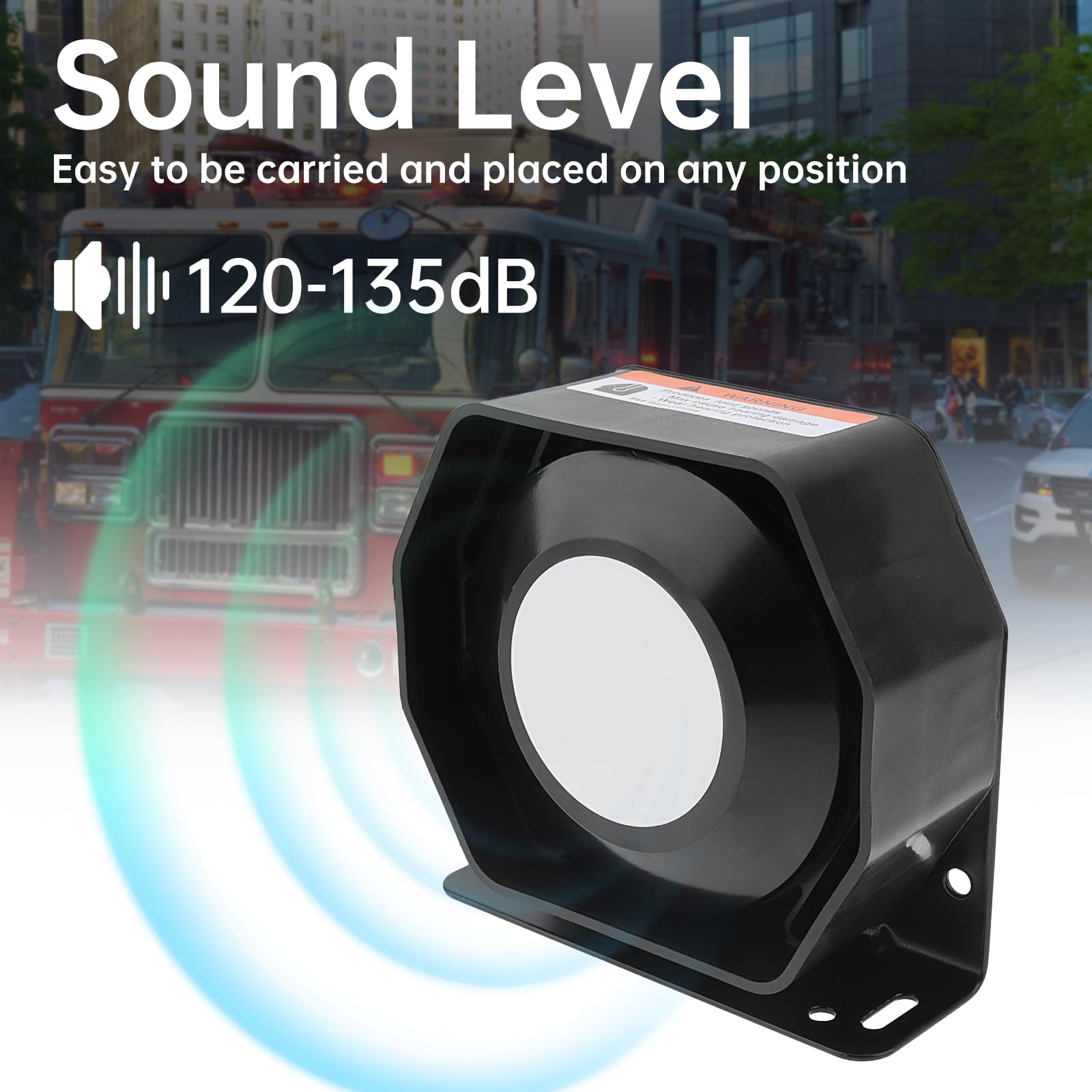 ePathChina DC12V 200W Loud Car Warning Alarm Police Siren Horn Speaker with MIC System and Remote Control - View 3 of 9