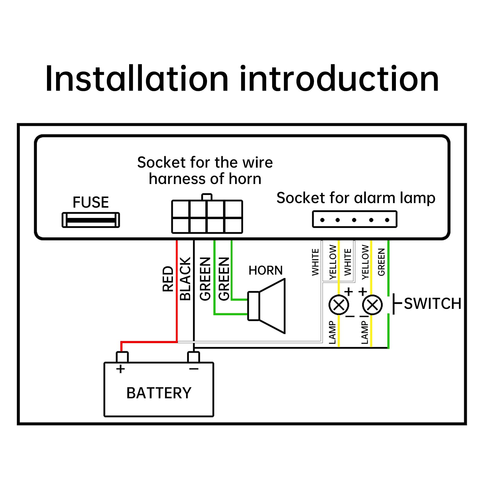 ePathChina DC12V 200W Loud Car Warning Alarm Police Siren Horn Speaker with MIC System and Remote Control - View 6 of 9
