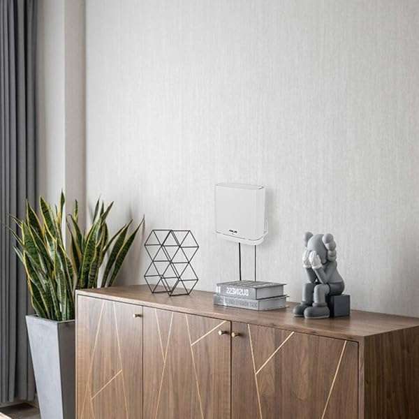 HOLACA Wall Mount Holder for ASUS ZenWiFi AX Mesh WiFi 6 System - Sturdy Bracket by HOLACA (White, 1 Pack) - View 7 of 9