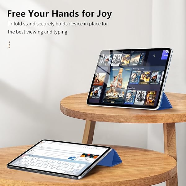 TiMOVO TiMOVO Slim Hard Translucent Back Shell Case for iPad Air 11 Inch M2 2024 5th Gen 2022 4th Gen 2020 10.9 Inch - View 5 of 10