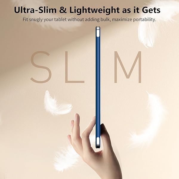 TiMOVO TiMOVO Slim Hard Translucent Back Shell Case for iPad Air 11 Inch M2 2024 5th Gen 2022 4th Gen 2020 10.9 Inch - View 6 of 10